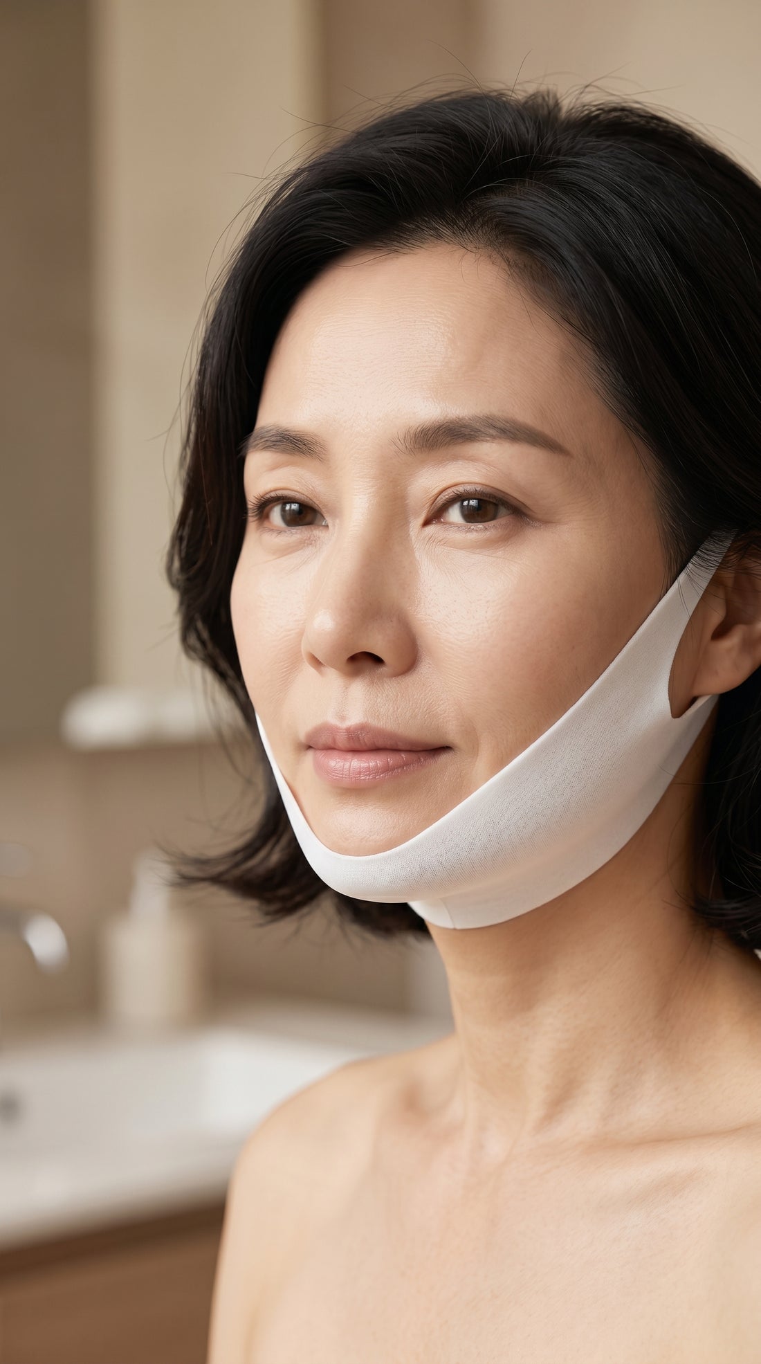 A more sculpted-looking lower face, made simple